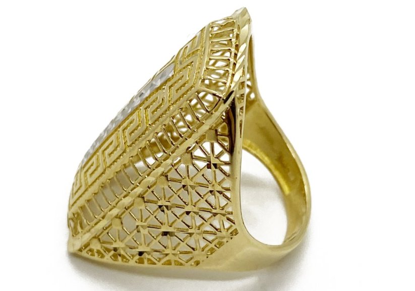 Zlatý prsten 4,84 g 14 Kt