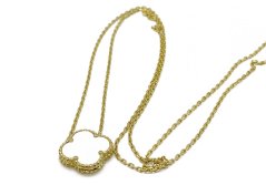 Zlatý řetízek s přívěskem 2,41 g 14 Kt