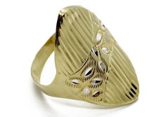 Zlatý prsten 2,46 g 14 Kt