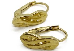 Zlaté náušnice 1,99 g 14 Kt