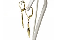 Zlaté náušnice 3,16 g 14 Kt