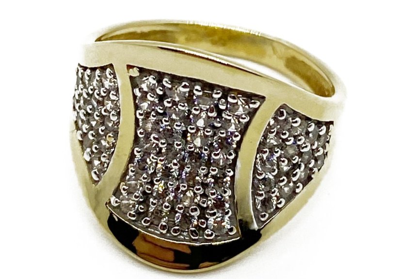 Zlatý prsten 5,76 g 14 Kt