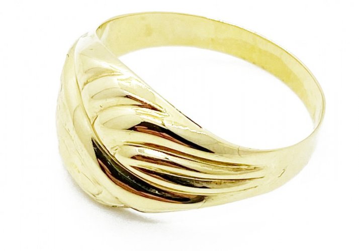 Zlatý prsten 2,27 g 14 Kt
