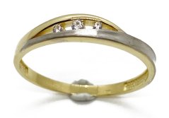 Zlatý prsten 1,88 g 14 Kt