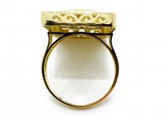Zlatý prsten 15,30 g 14 Kt