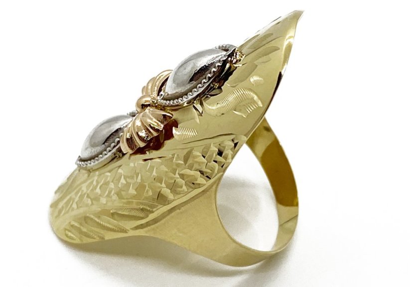 Zlatý prsten 4,94 g 14 Kt