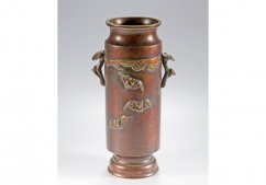 Japonská bronzová váza