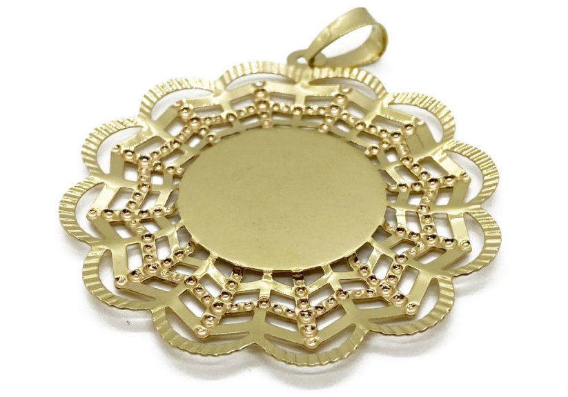 Zlatý přívěsek Madonka  8,34 g 14 Kt