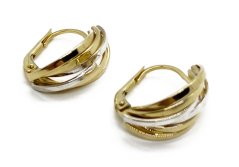 Zlaté náušnice 2,85 g 14 Kt