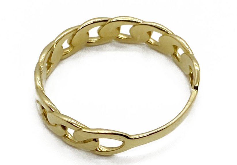 Zlatý prsten 2,22 g 14 Kt
