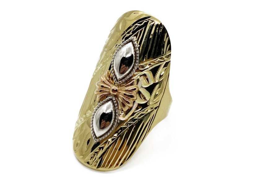 Zlatý prsten 4,97 g 14 Kt