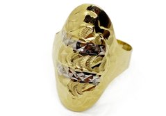Zlatý prsten 2,62 g 14 Kt