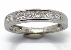 Zlatý prsten 2,05 g 14 Kt s Diamanty