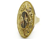 Zlatý prsten 7,03 g 14 Kt