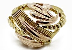 Zlatý prsten 4,29 g 14 Kt