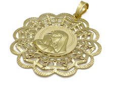 Zlatý přívěsek Madonka 8,40 g 14 Kt