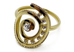 Zlatý prsten 2,34 g 14 kt