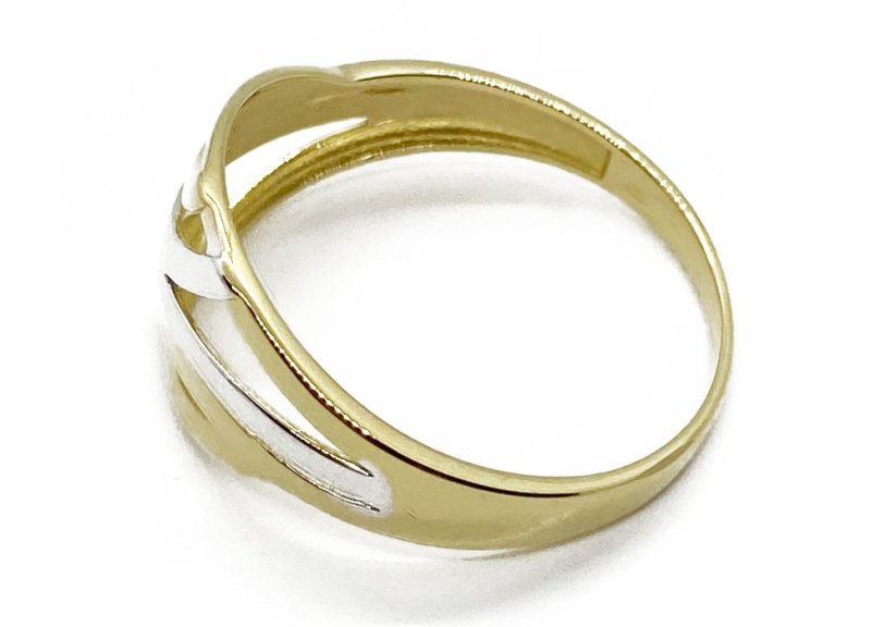 Zlatý prsten 2,21 g 14 kt