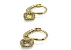 Zlaté náušnice 2,30 g 14 Kt