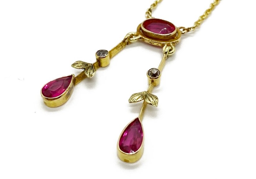 Zlatý řetízek - Závěs 4,55 g 14 Kt