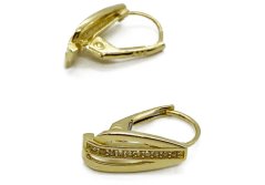 Zlaté náušnice 2,33 g 14 Kt