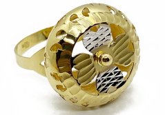 Zlatý prsten 3,28 g 14 Kt