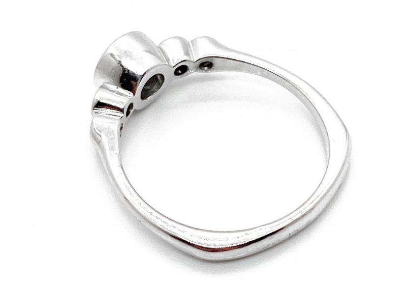 Zlatý prsten s Diamanty 0,73 ctw, 3,55 g 14 Kt, Ce