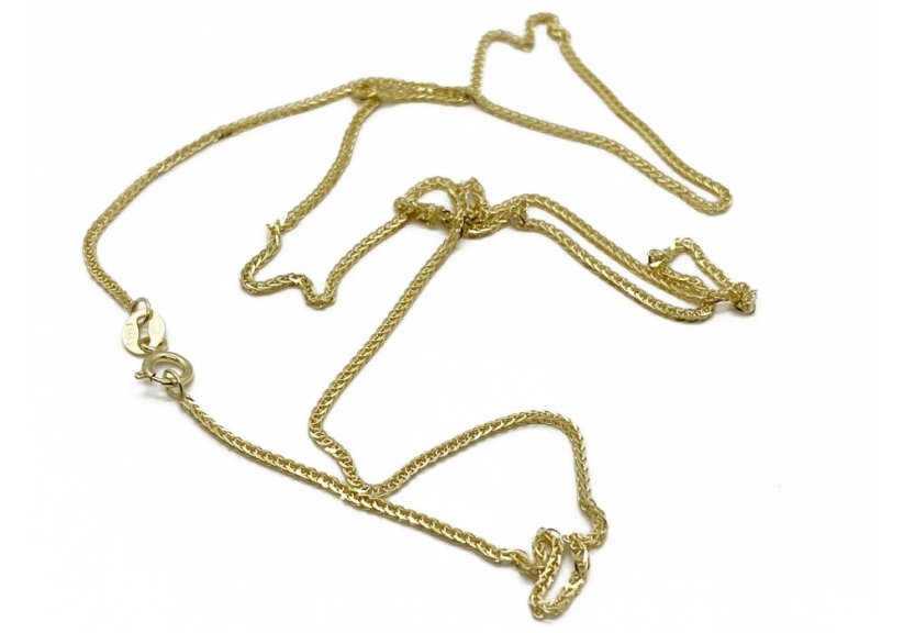 Zlatý řetízek 1,34 g 14 Kt