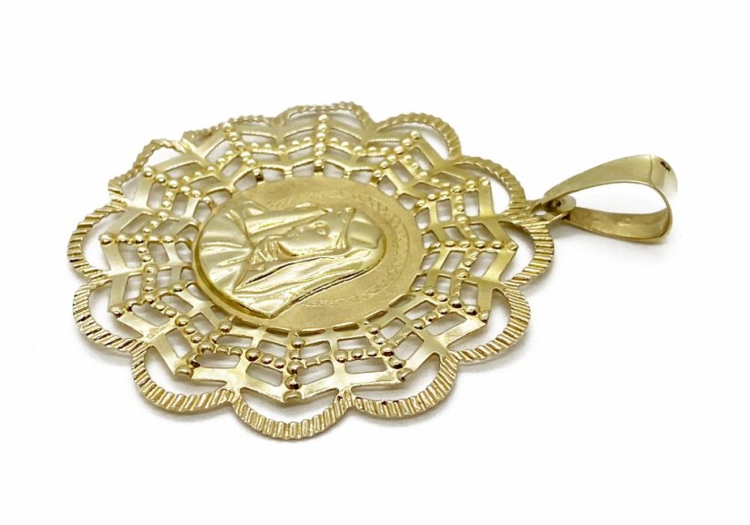 Zlatý přívěsek Madonka 5,28 g 14 Kt