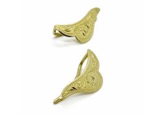 Zlaté náušnice 1,53 g 14 Kt