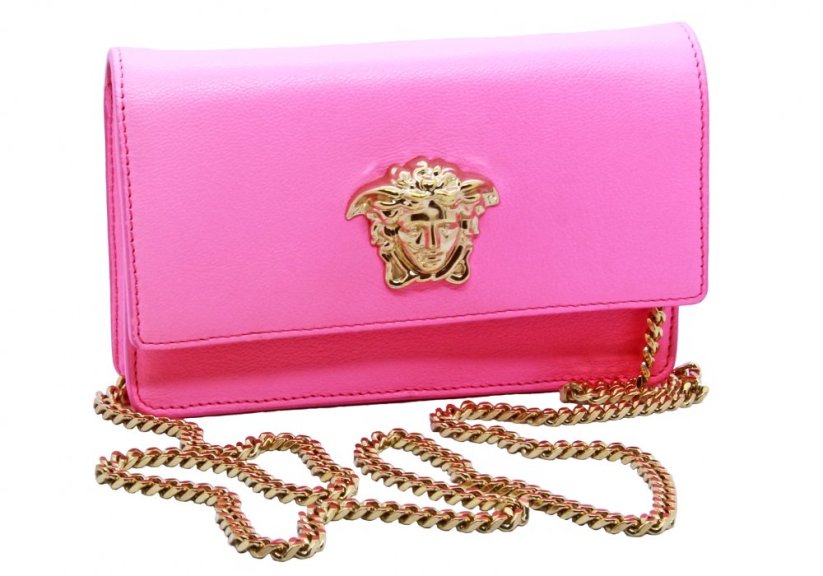 Versace Palazzo Evening Leather Chain Bag