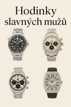 Hodinky slavných mužů: Co nosí ikony stylu a úspěchu