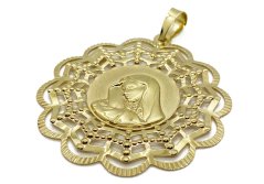 Zlatý přívěsek Madonka  8,34 g 14 Kt