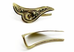 Zlaté náušnice 1,53 g 14 Kt