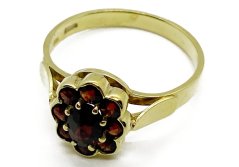 Zlatý prsten 3,07 g 14 Kt