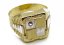 Zlatý prsten pánský 7,08 g 14 Kt