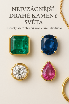 Nejvzácnější drahé kameny světa: Klenoty, které ohromí svou krásou i hodnotou