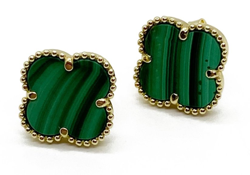 Zlaté náušnice 3,41 g 14 Kt