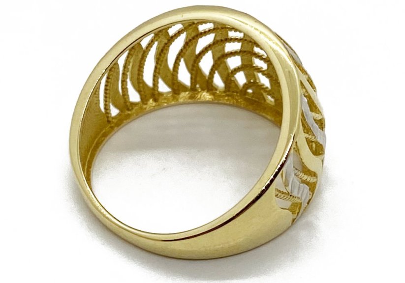 Zlatý prsten 2,62 g 14 Kt