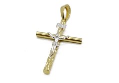 Zlatý přívěsek Kříž 2,00 g 14 Kt