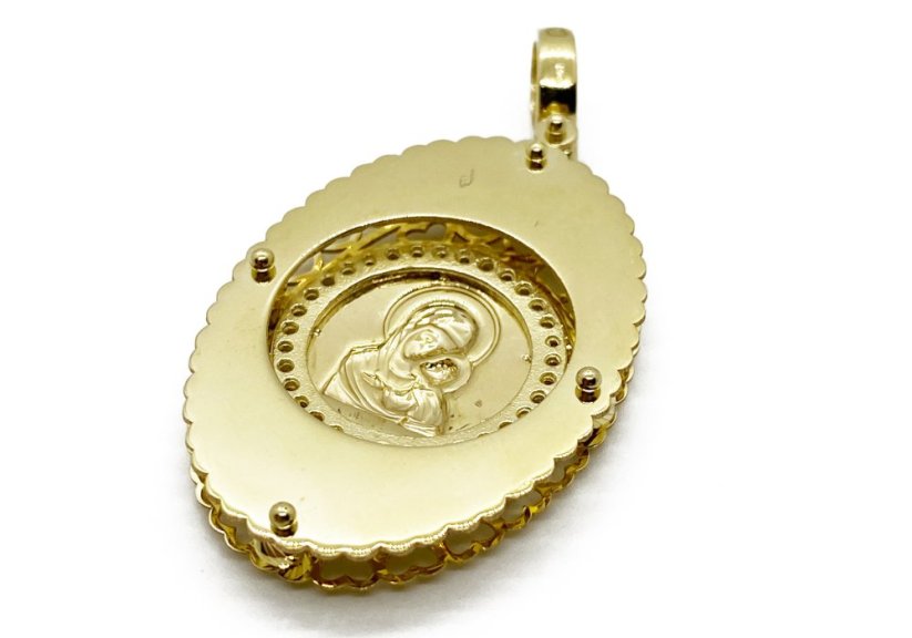Zlatý přívěsek Madonka  6,06 g 14 Kt