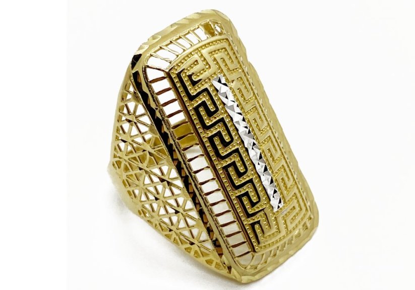 Zlatý prsten 4,84 g 14 Kt