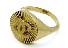 Zlatý prsten 4,15 g 14 Kt