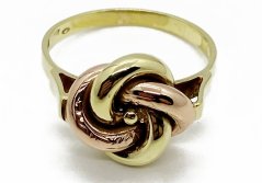 Zlatý prsten 3,28 g 14 Kt