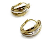 Zlaté náušnice 2,85 g 14 Kt