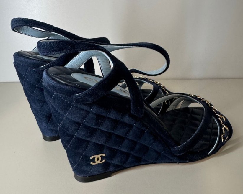Chanel Sandals Veau Velours