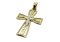 Zlatý přívěsek Kříž 2,29 g 14 Kt