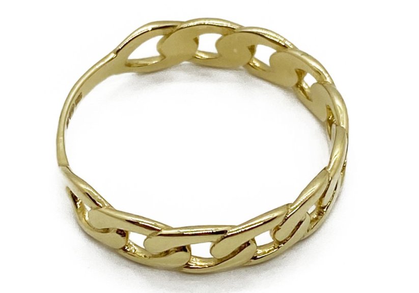 Zlatý prsten 2,22 g 14 Kt