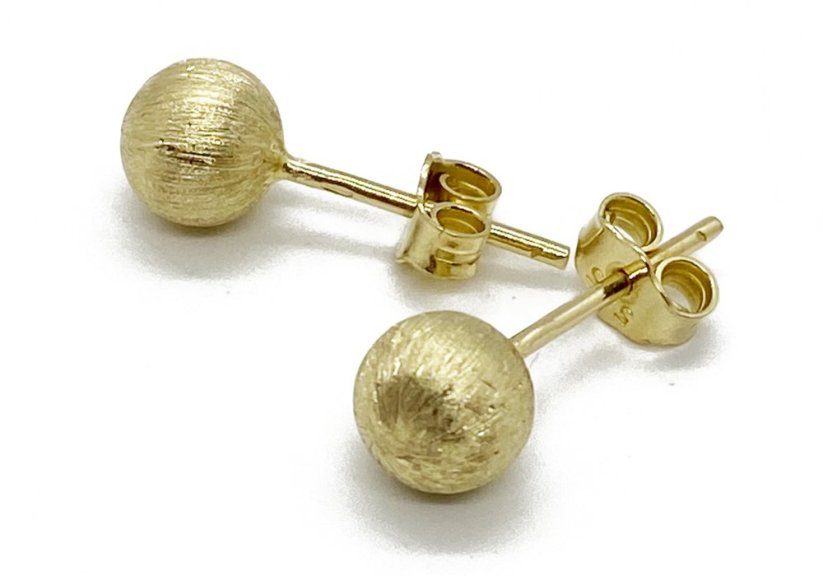 Zlaté náušnice  1,18 g 14 kt