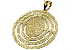 Zlatý přívěsek Madonka  8,33 g 14 Kt